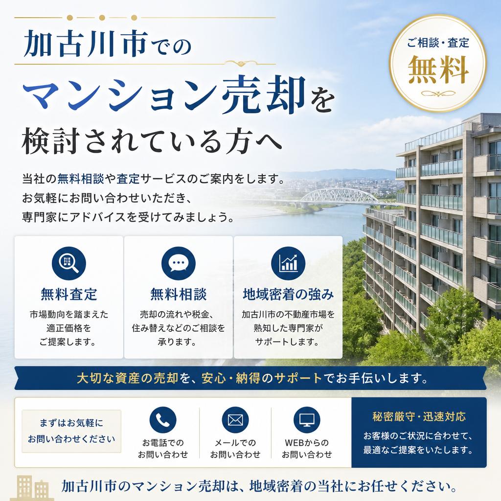 無料相談・査定サービスのご案内