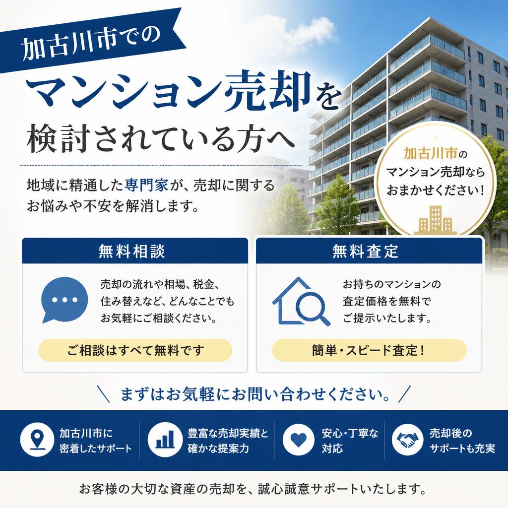 無料相談・査定サービスのご案内